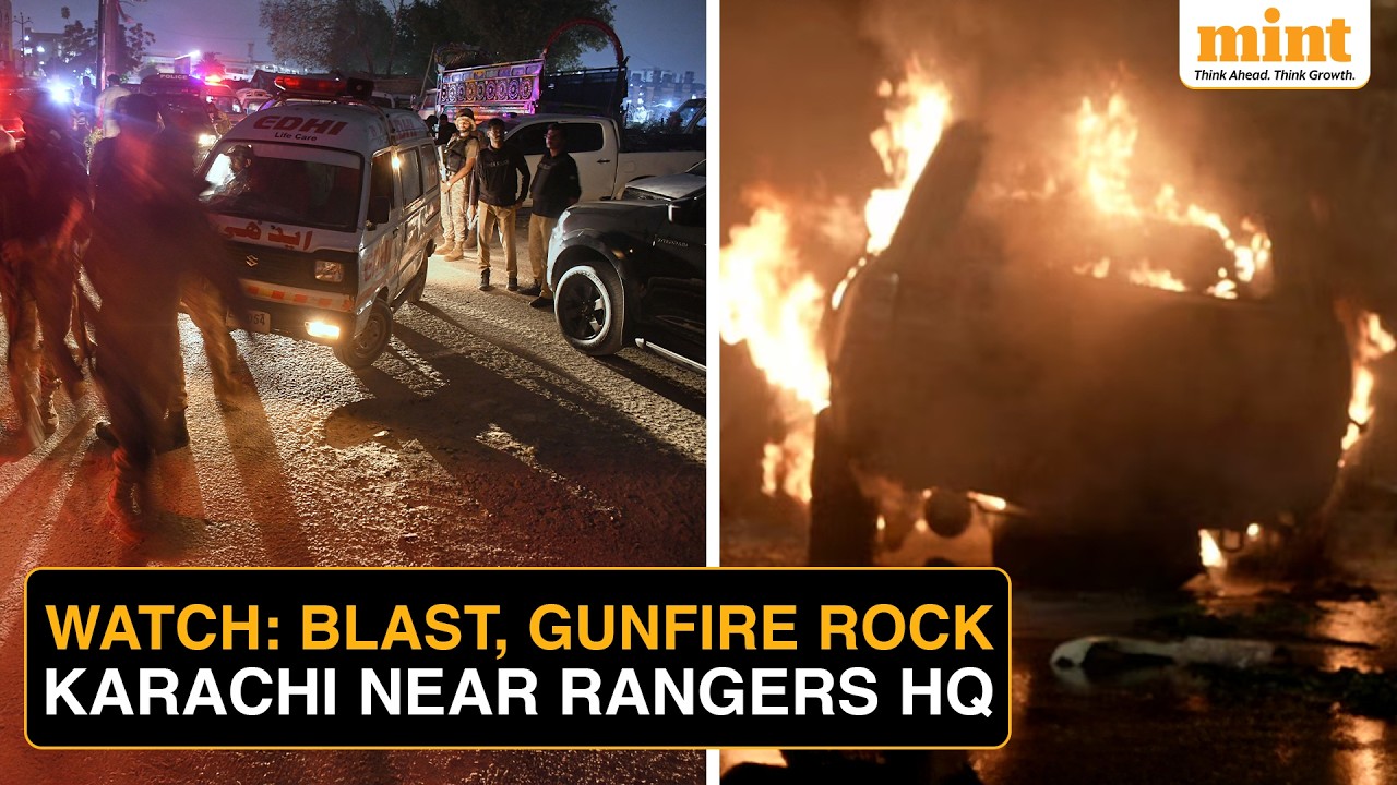Explosion, Gunfire Reported Near Pakistan Rangers Headquarters In Karachi