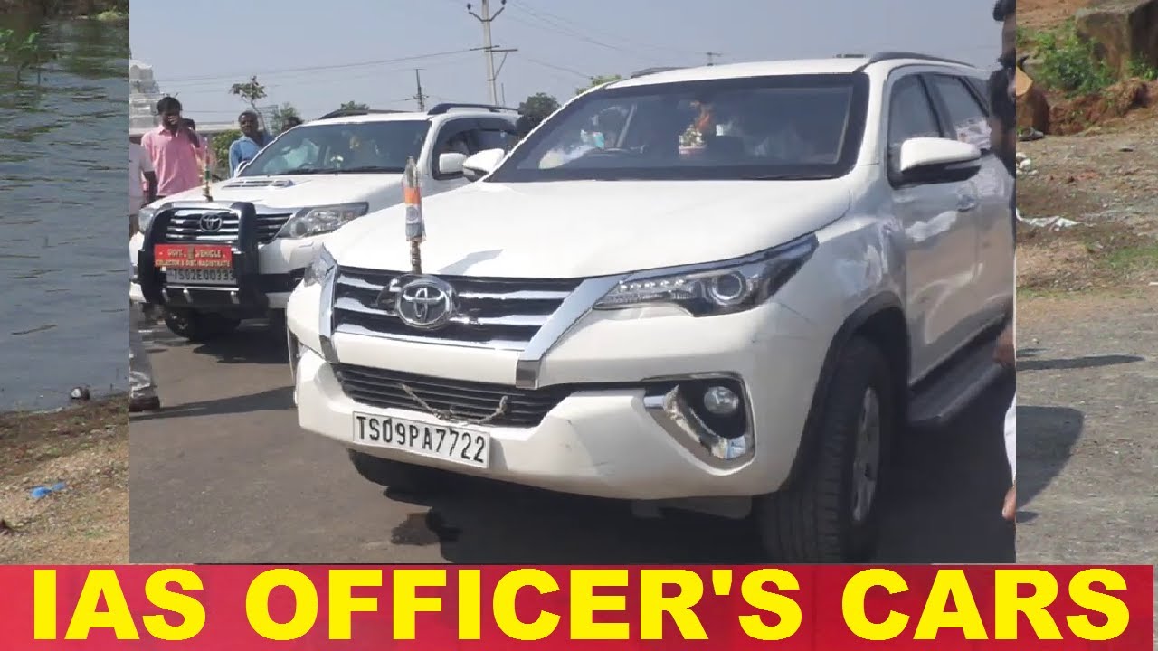 Collector and DM car along with minister convoy || UPSC IAS