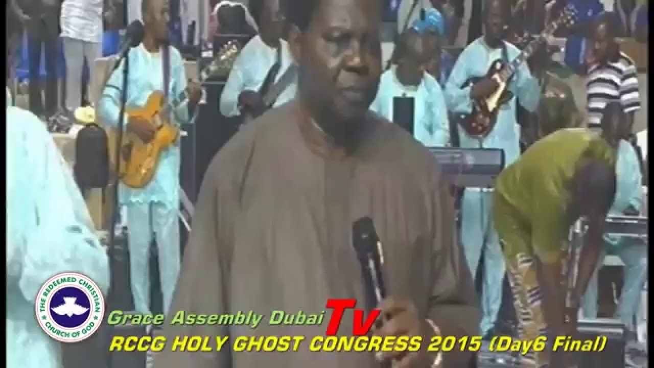Ebenezer Obey live @ RCCG Holy Ghost Congress 2015