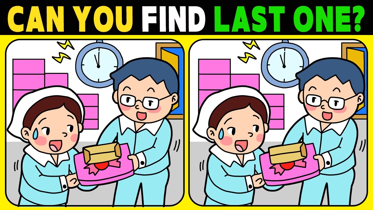 【Spot the difference】Are you a genius? Only 1% can solve this!【 Find the difference 】 No.1259