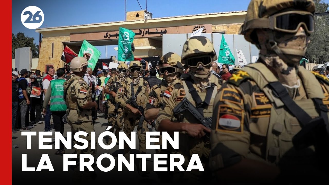 El Ej&eacute;rcito egipcio exhibe m&uacute;sculo en la frontera con Gaza en plena tensi&oacute;n por Filadelfia