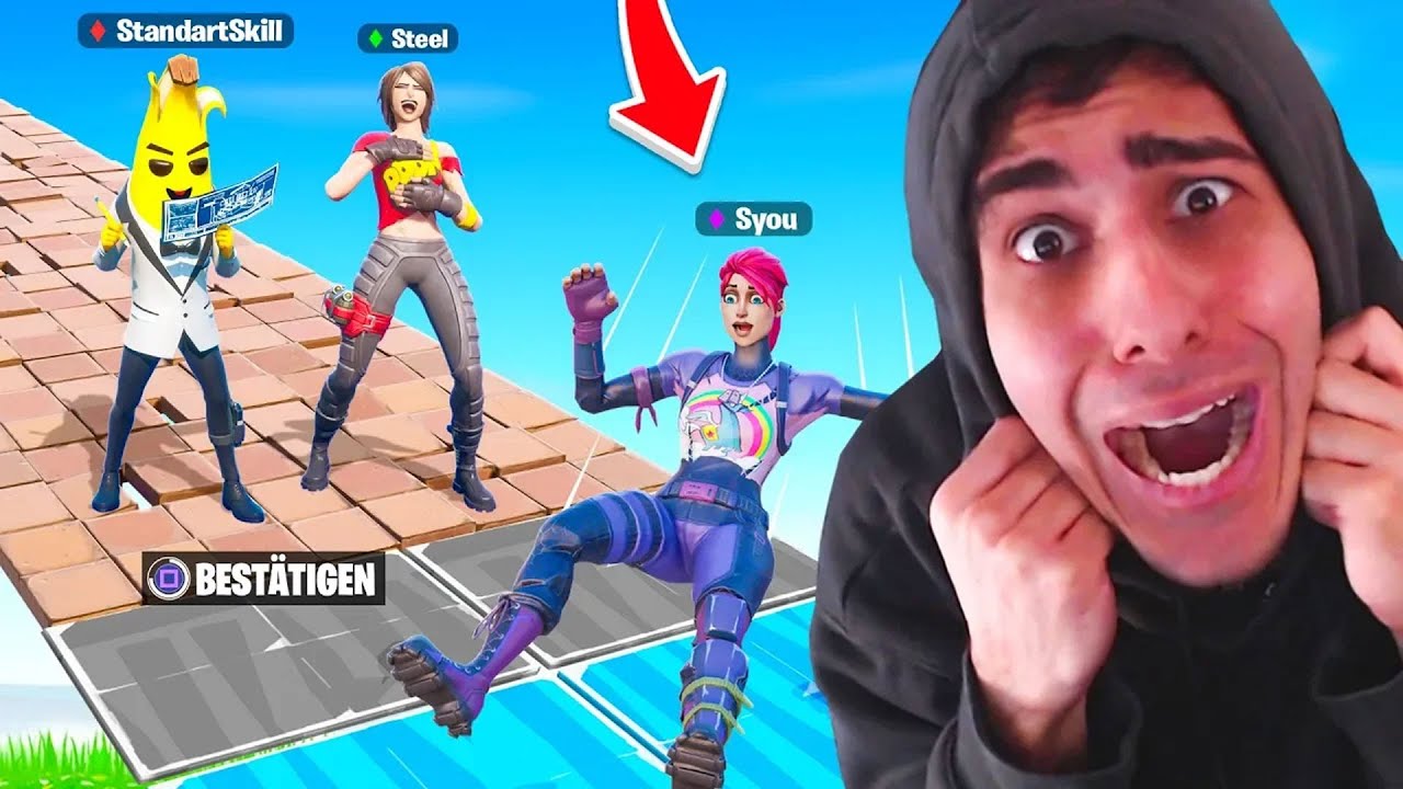 Meine ERSTE Runde OG Fortnite mit Standart Skill & Tridan