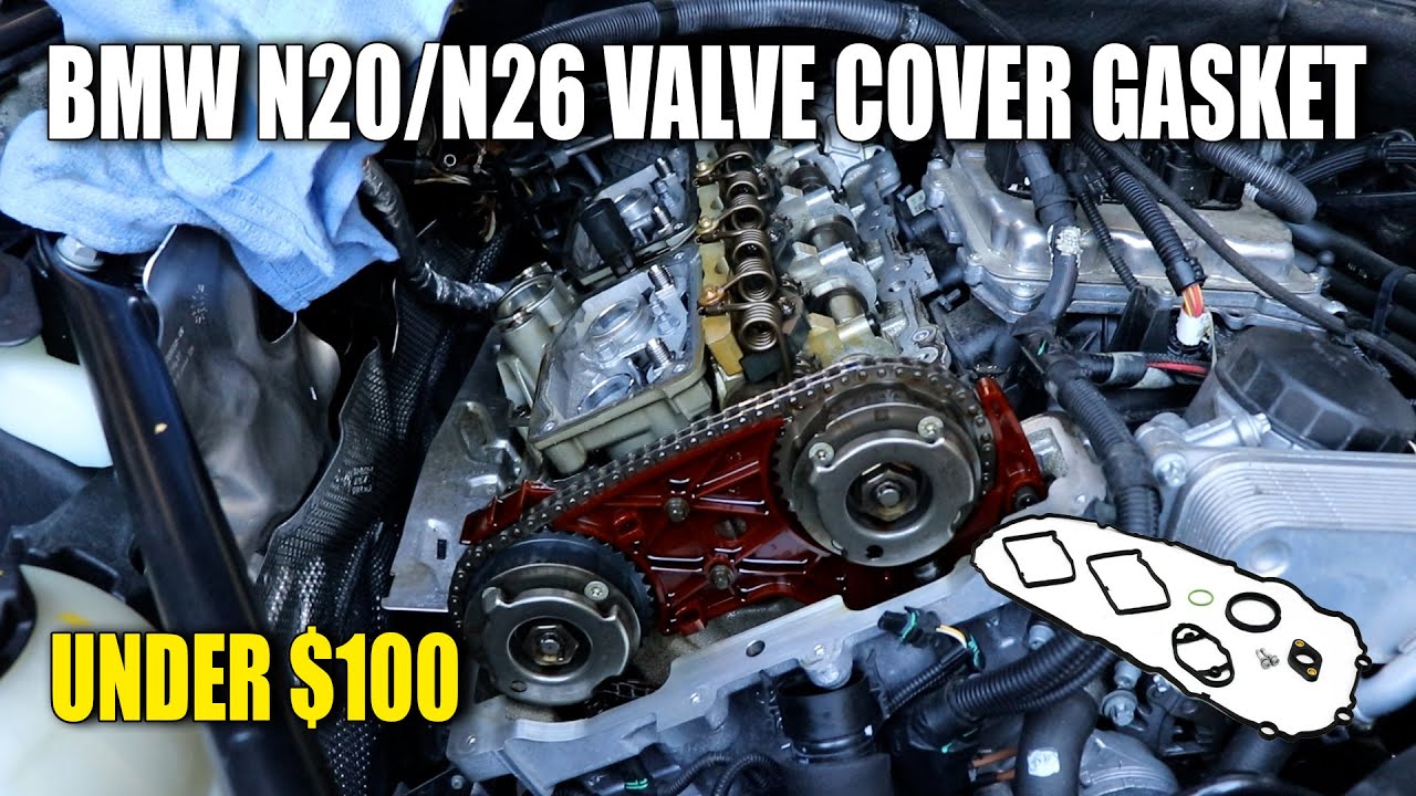 2010-2017 BMW 4 Cylinder Turbo (N20/N26) Valve Cover Gasket Replacement (Fast Method) - F10 528i