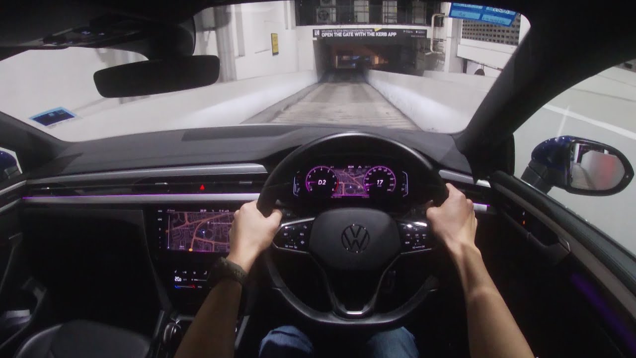 2021 Volkswagen Arteon R Line 4 Motion | Night Time POV Test Drive