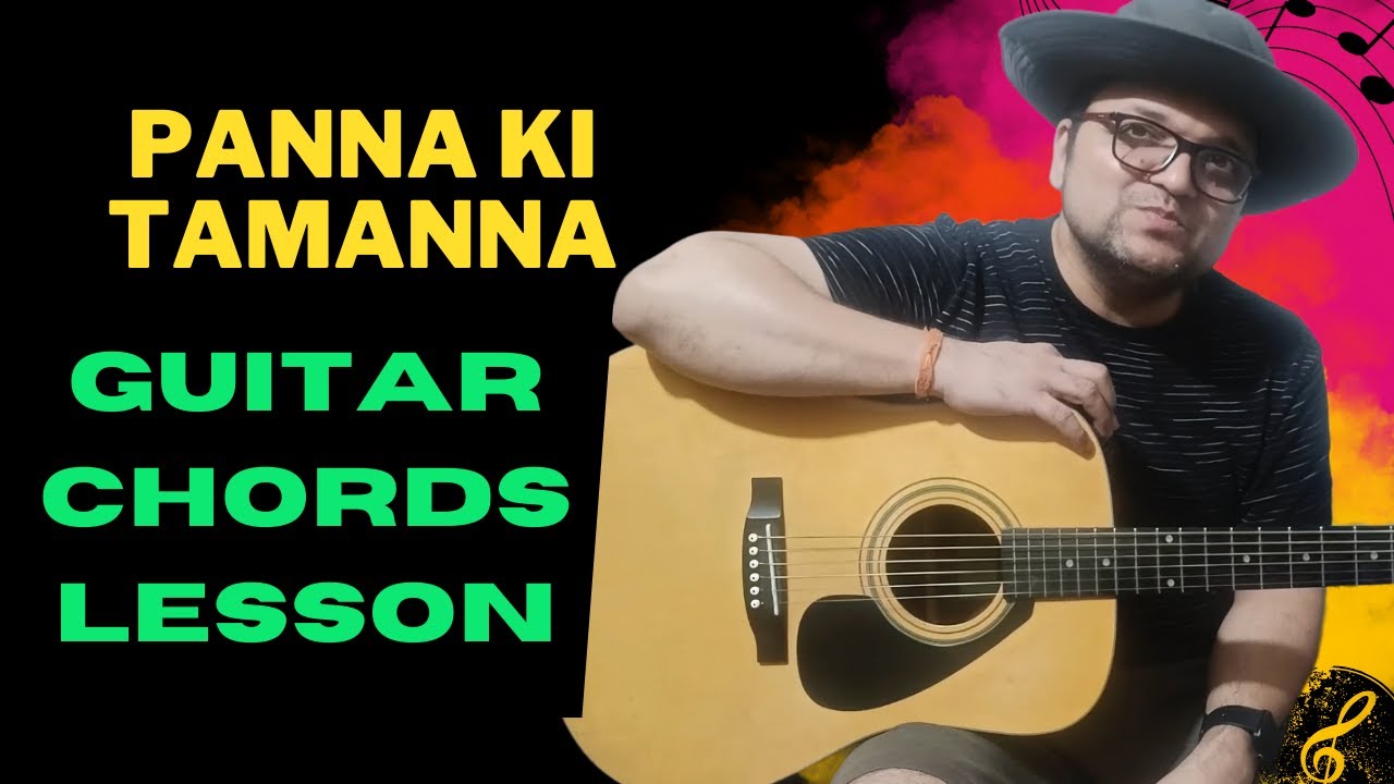 Panna Ki Tamanna |  Guitar Chords Lesson | Heera Panna | @HridayeshThapa
