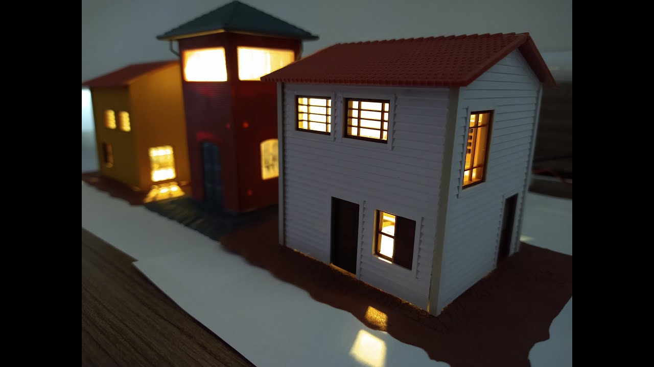 Iluminando a maquete com LEDs