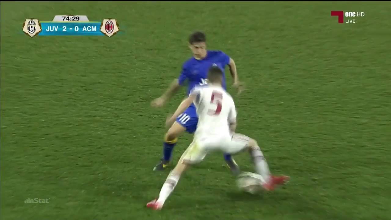 Federico De Piano/ Brain of U19 AC Milan/ Skills playmaking, Passes/