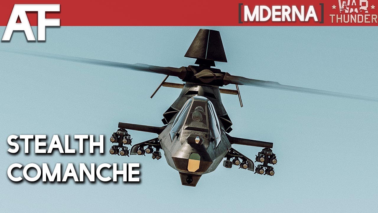 War Thunder - RAH-66 Comanche Neviditeľný Prieskumník | Helikoptéry