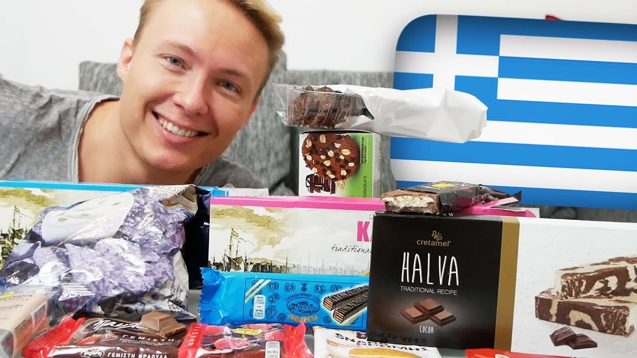 Lusors TESTEN Griechische SÜßIGKEITEN & SNACKS