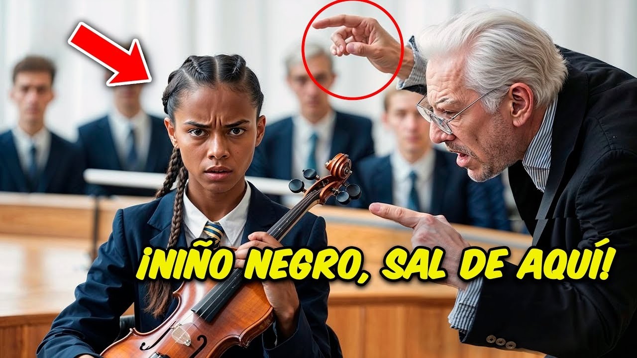 Juez Famoso se Burla de Chica Negra y de Sus Habilidades con el Violín, pero Se Arrepiente!