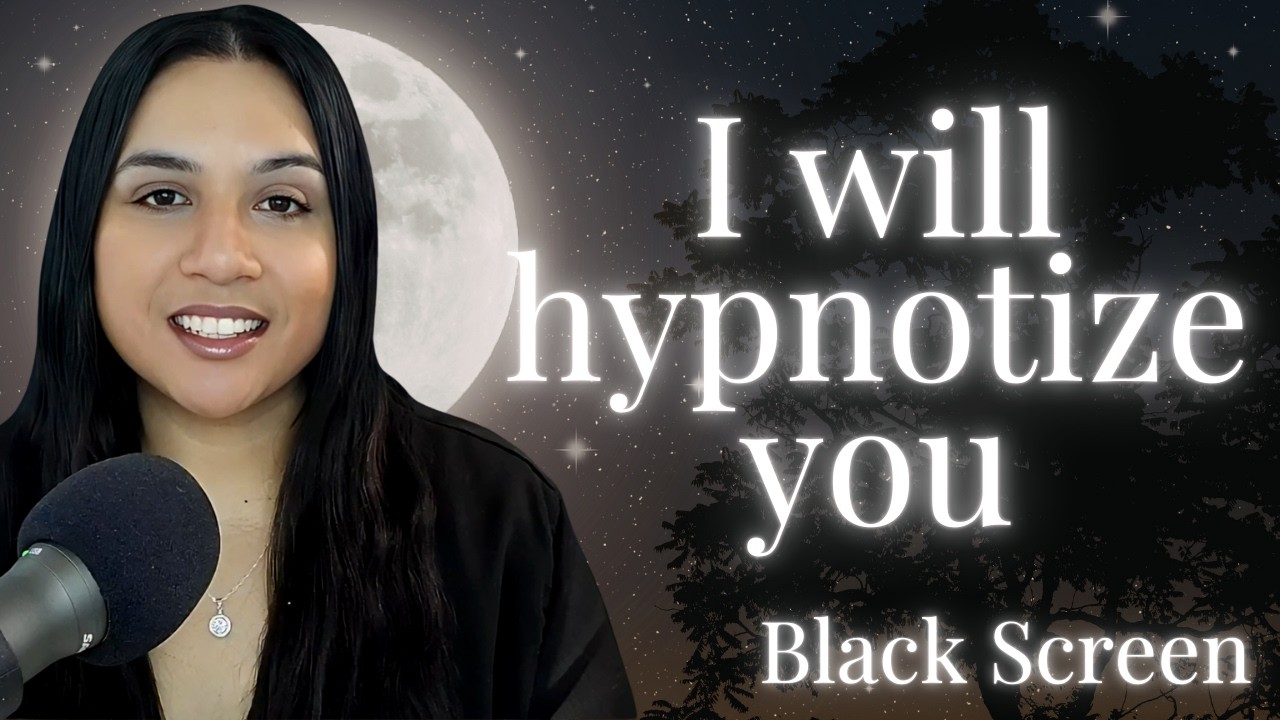 Sleep Hypnosis | The Mind Lets Go Without Asking Permission (Black Screen)