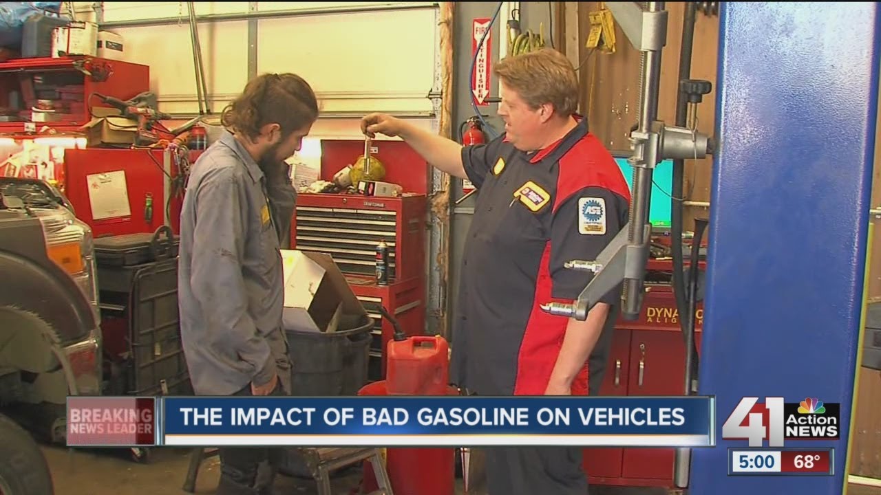 The impact of bad gasoline on vehicles
