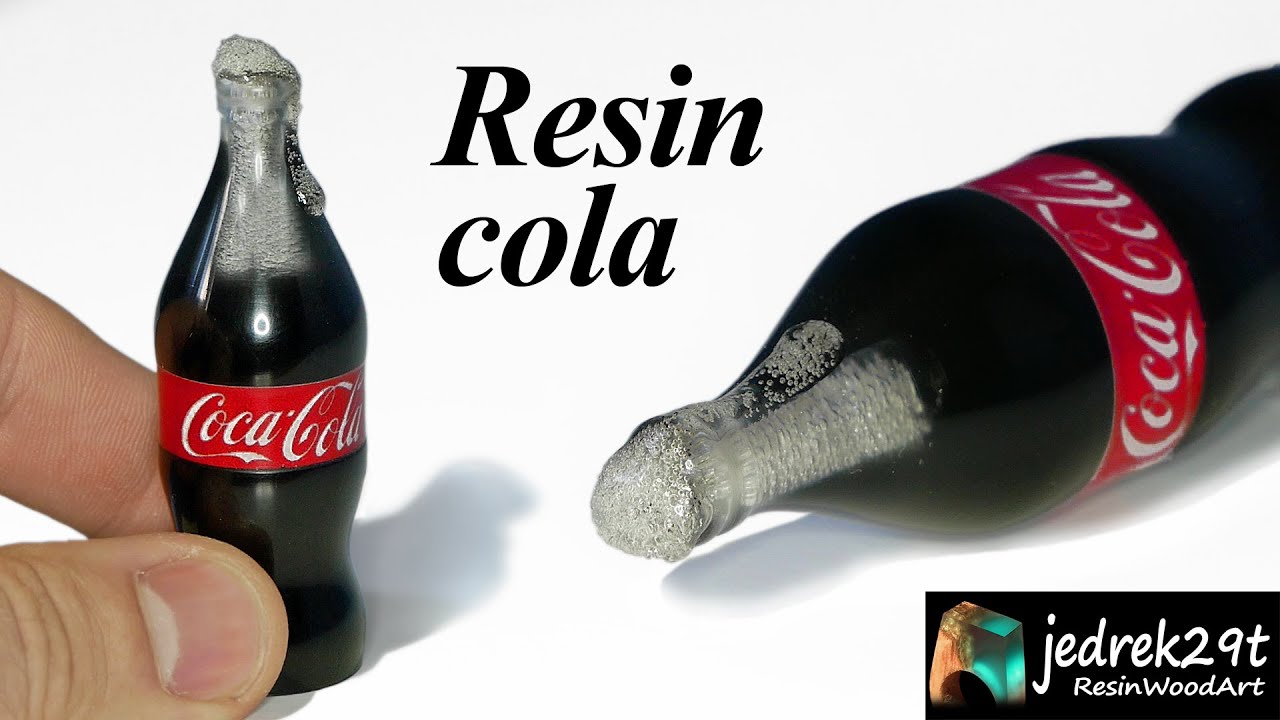 COLA from Resin. How to Make Cola from Resin / RESIN ART
