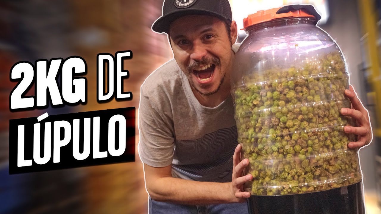 COLOQUEI 2KG DE LÚPULO NA CERVEJA!