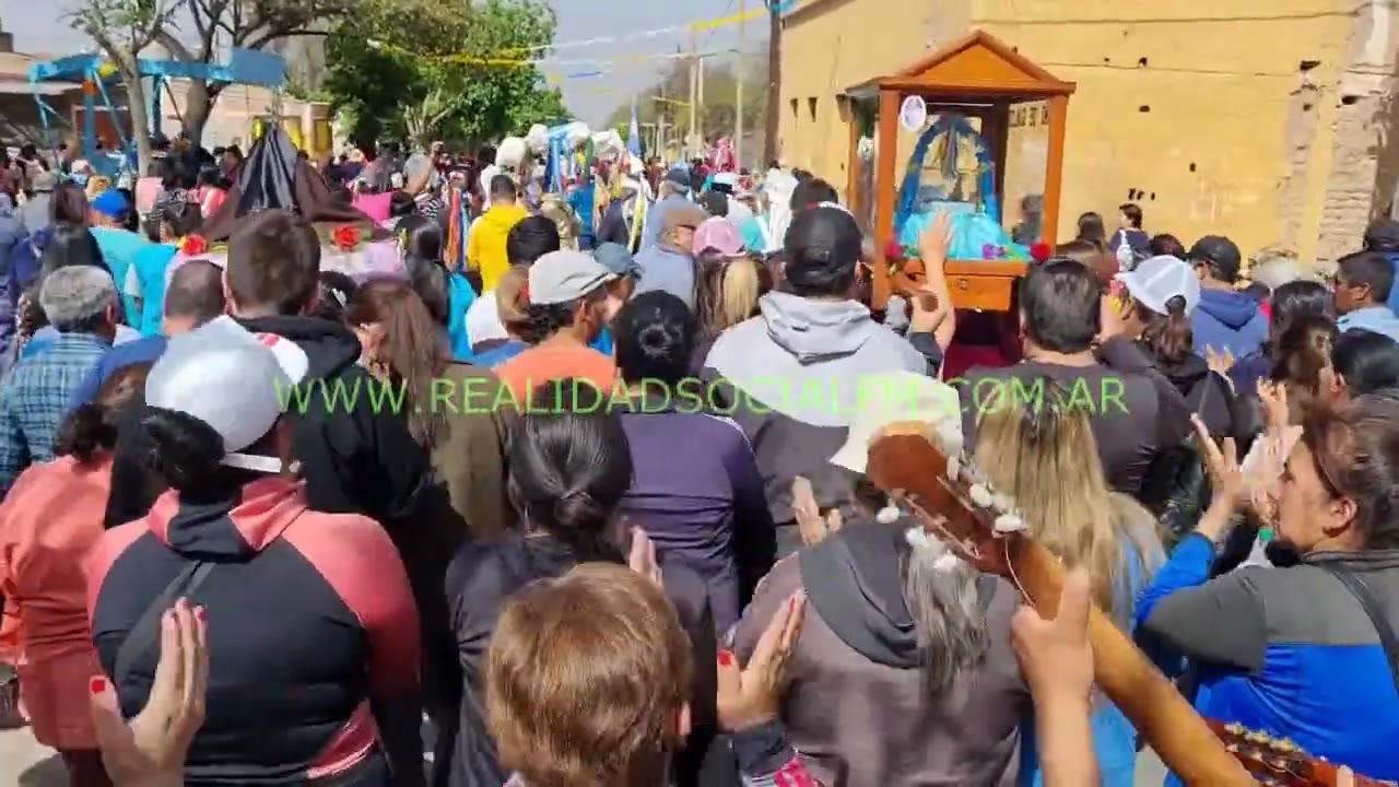 “Niño de Gualco”, Una Multitud en la Peregrinación del centro a Los Sarmientos y Despedida de Chilec