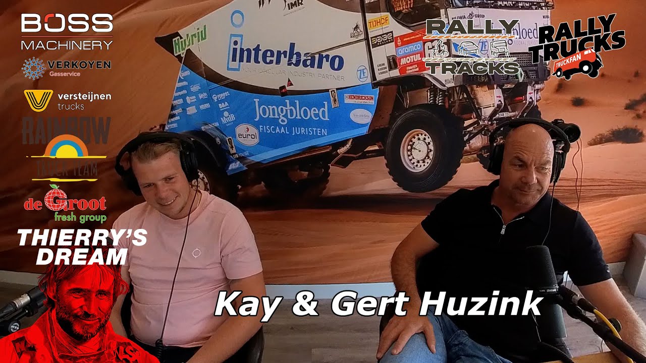 Thierry's Dream - Kay & Gert Huzink (Rallytrucks Podcast | S03E10)