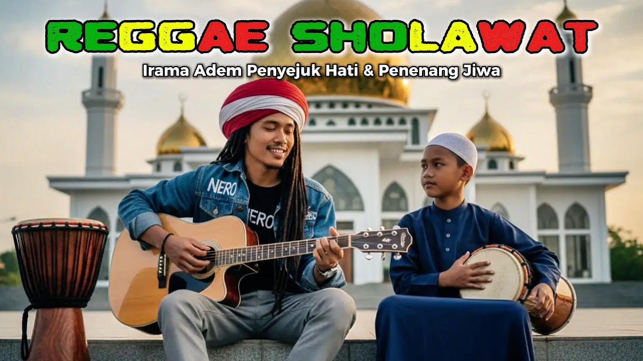 REGGAE SHOLAWAT MERDU ✨ Adem, Lembut, & Bikin Hati Tenang | Reggae Religi NERO