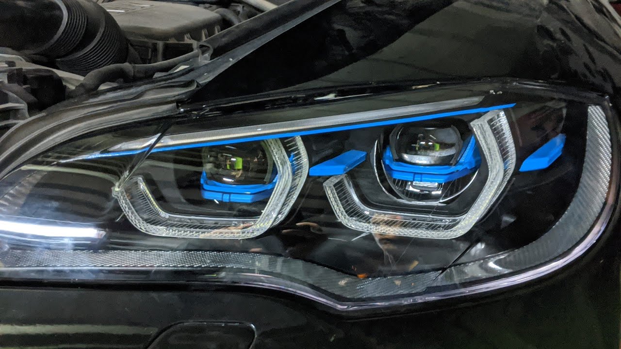 BMW X6 E71 X6M Laser headlights / Laser lights / BMW SUV X6 / CUSTOM LASER HEADLIGHTS