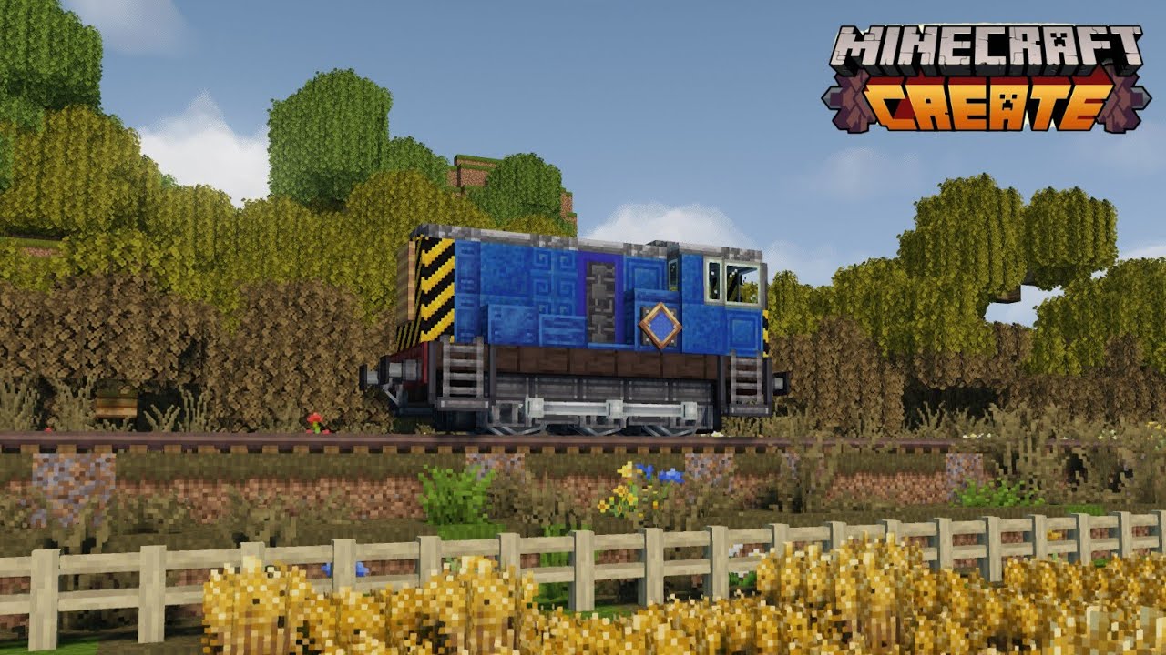 Br Class 08 - Minecraft Create Train Tutorial