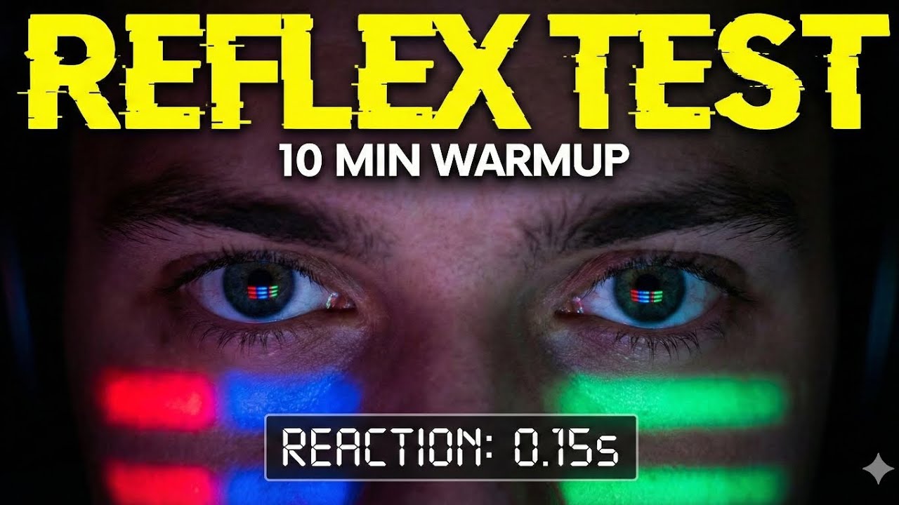 10 Minute Gamer Eye Warmup (Reflex Training + Audio Cues)