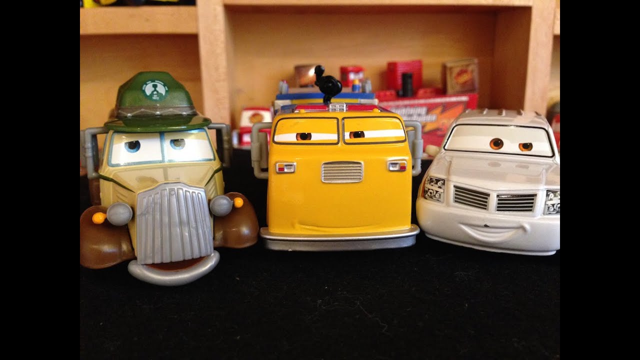Набор из 4 фигурок пожарной сигнализации Mattel Disney Planes Fire & Rescue Fusel Lodge