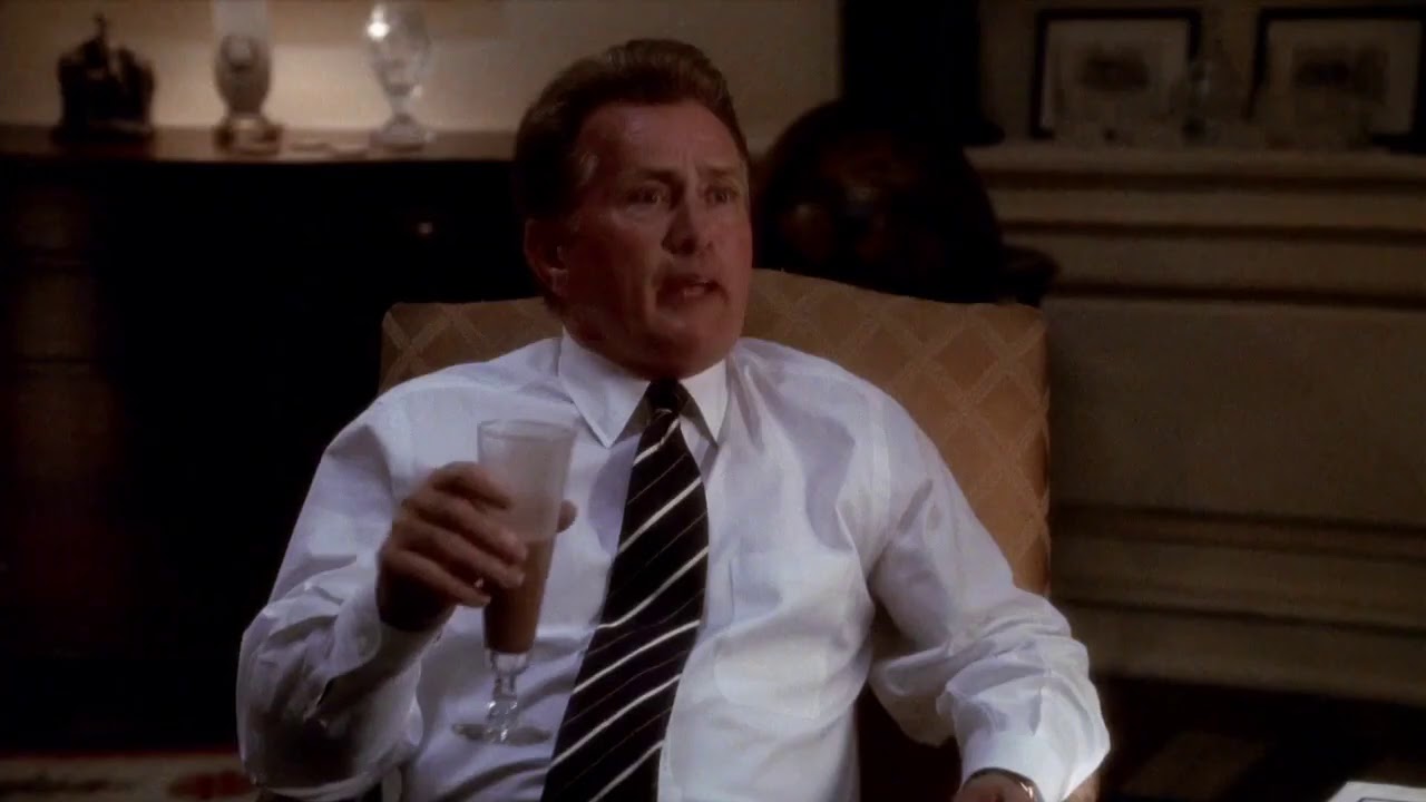 The West Wing - Bartlet on Egg Cream and Crab Puffs