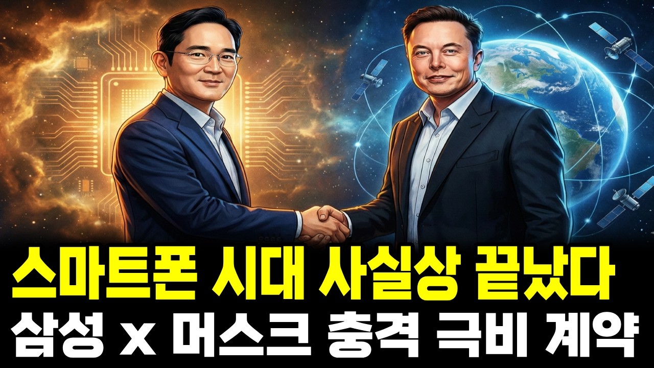 “스마트폰 시대 사실상 끝났다” 삼성·머스크가 설계한 ‘폰 없는 미래’