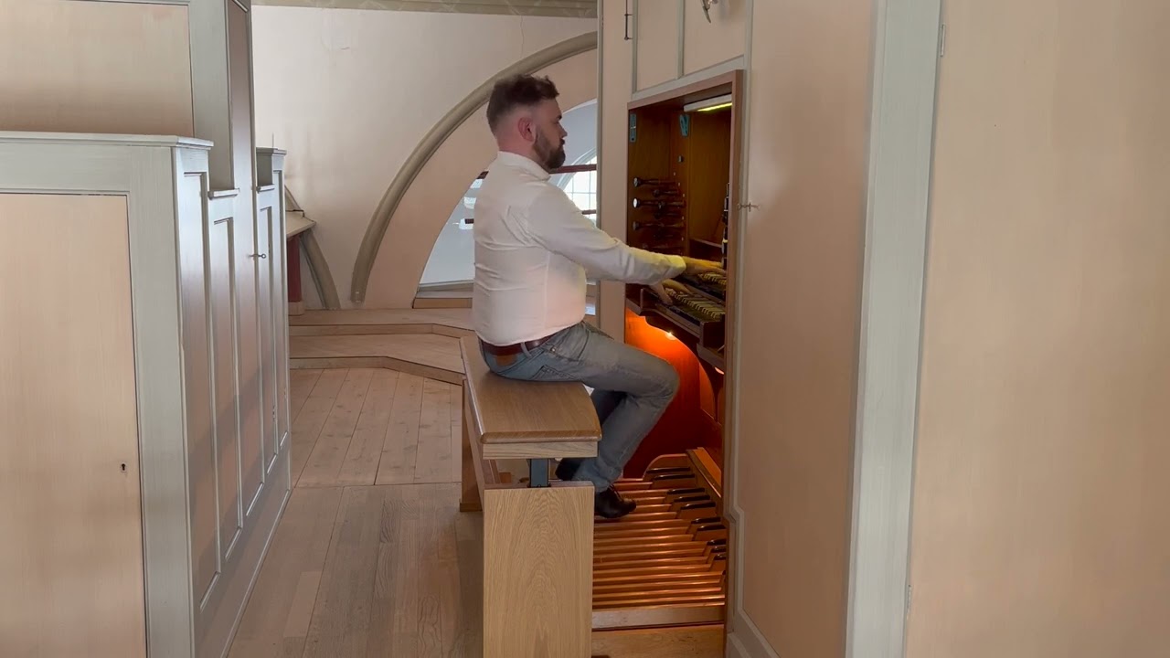 J. S. Bach: Erschienen ist der herrliche Tag BWV 629. Henrik Berg, organ.