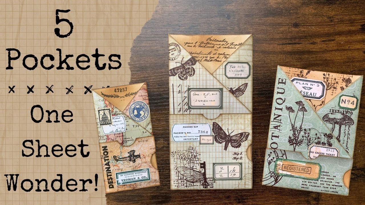 5 Pockets | One Sheet Wonder