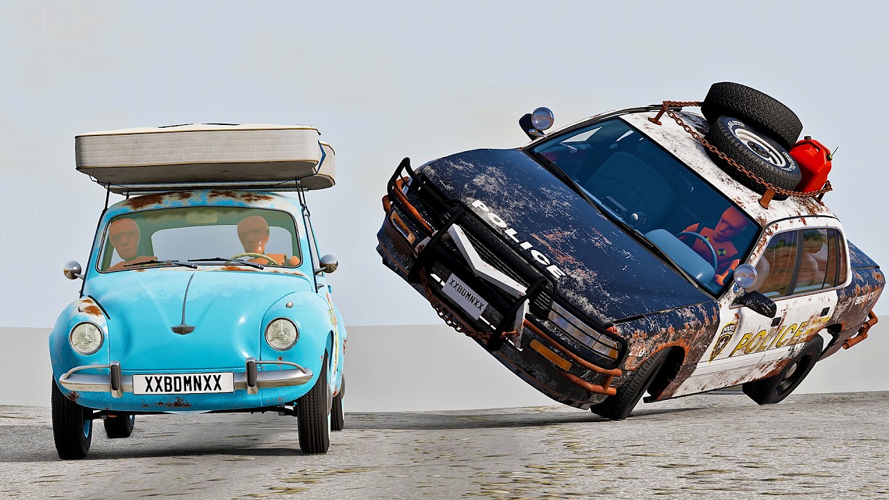 Cars vs Road Rage #34 - BeamNG Drive | xxbdmnxx