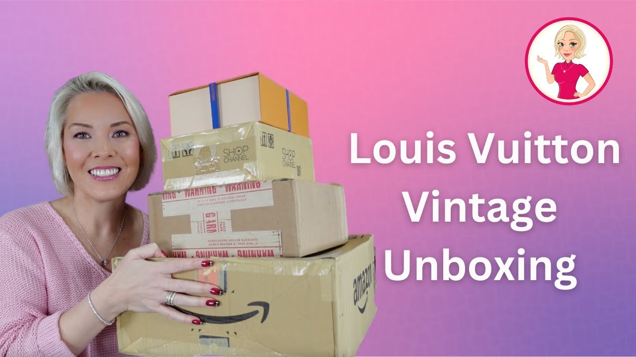 Распаковка винтажных вещей Louis Vuitton!
