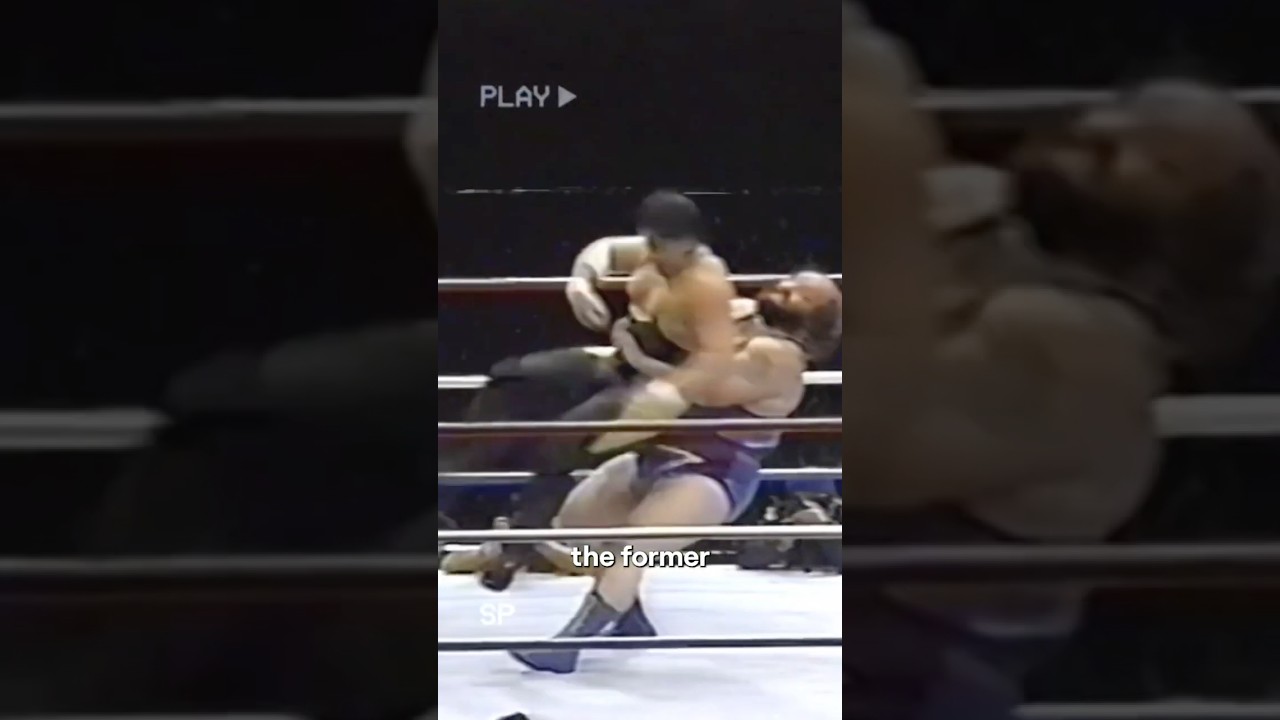 When a Wrestling Match Goes Wrong: John Tenta vs Koji Kitao