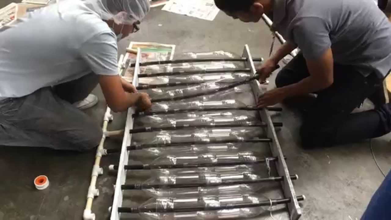 calentador solar casero