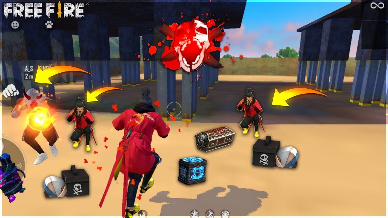 Factory challenge fist fight free fire 🔥- Garena free fire factory roof