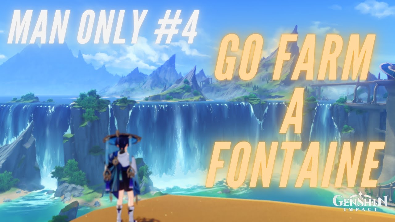 je FARM POUR DURIN, donc vous avez un bruit de fond - MAN ONLY #4