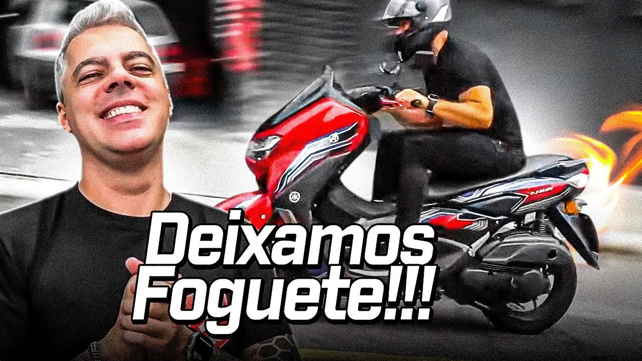 PEGAMOS sem o Bobão  Saber!😈 Para fazer maldades na YAMAHA NMAX - REVISÃO E UPGRADES