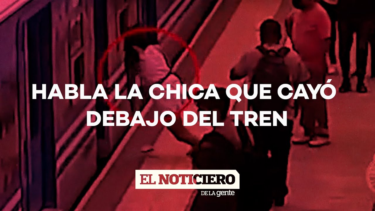 HABLÓ Candela, la chica que CAYÓ DEBAJO del TREN y se SALVÓ #ElNotidelaGente