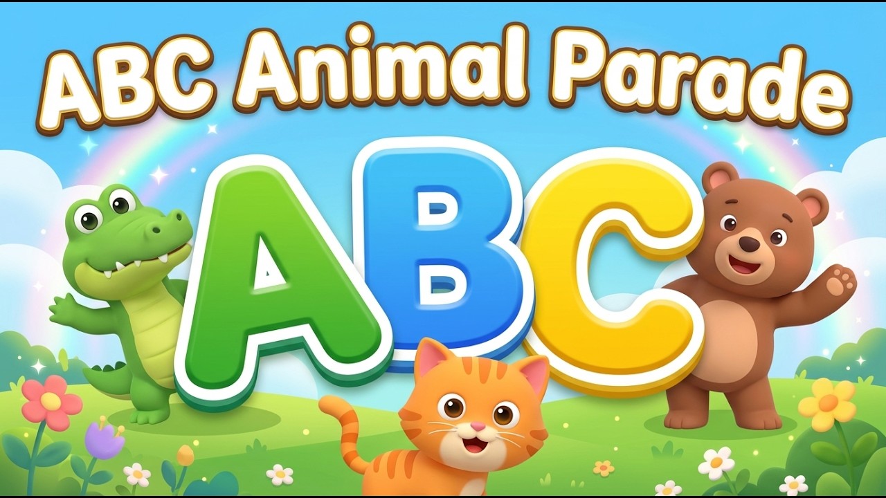 ABC Animal Parade! 🦁 Learn the Alphabet 
