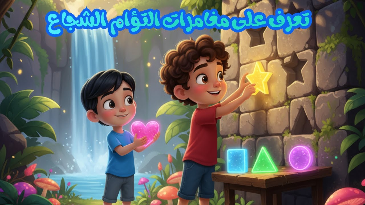 تعرف على مغامرات التعاون و التعرف على  الاشكال مع التؤام الشجاع