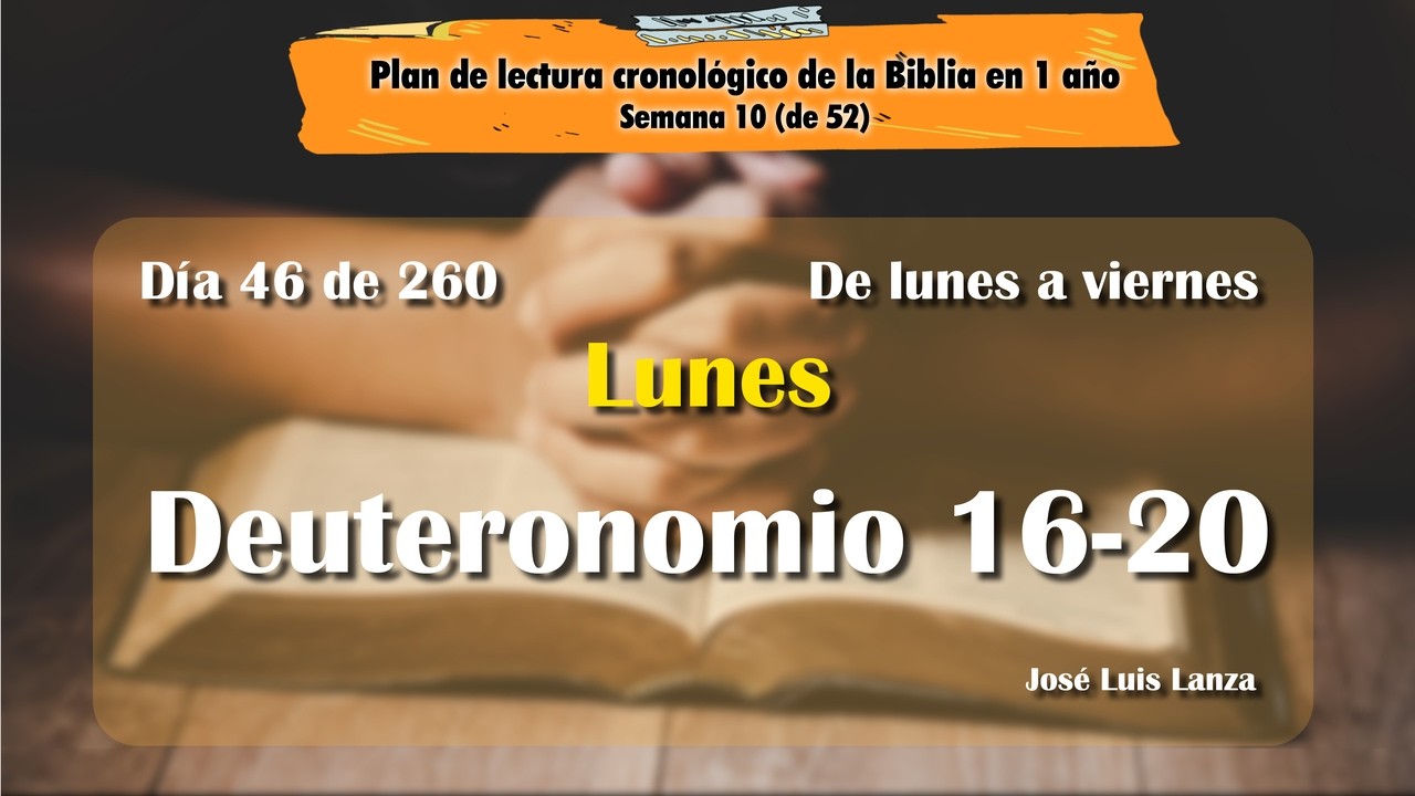Día 046 / 260 - Plan de lectura cronológico de la Biblia en 1 año / NTV