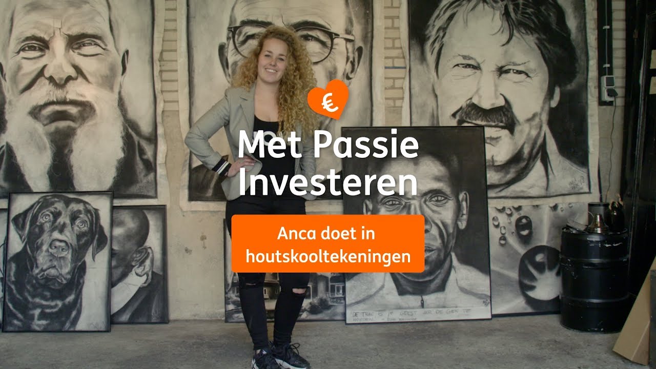 Anca doet in houtskooltekeningen | Met Passie Investeren #4 | Seizoen 2 | ING