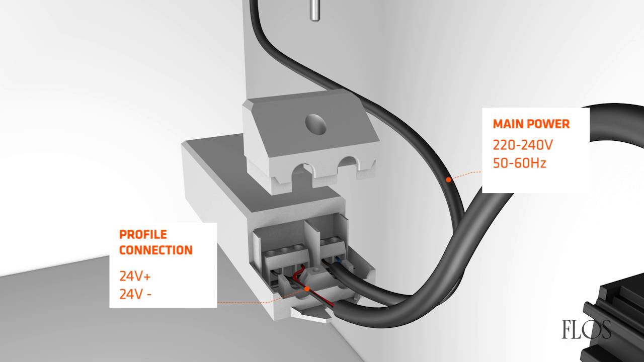 FLOS The Tracking Magnet Recessed Flos Kit Installation