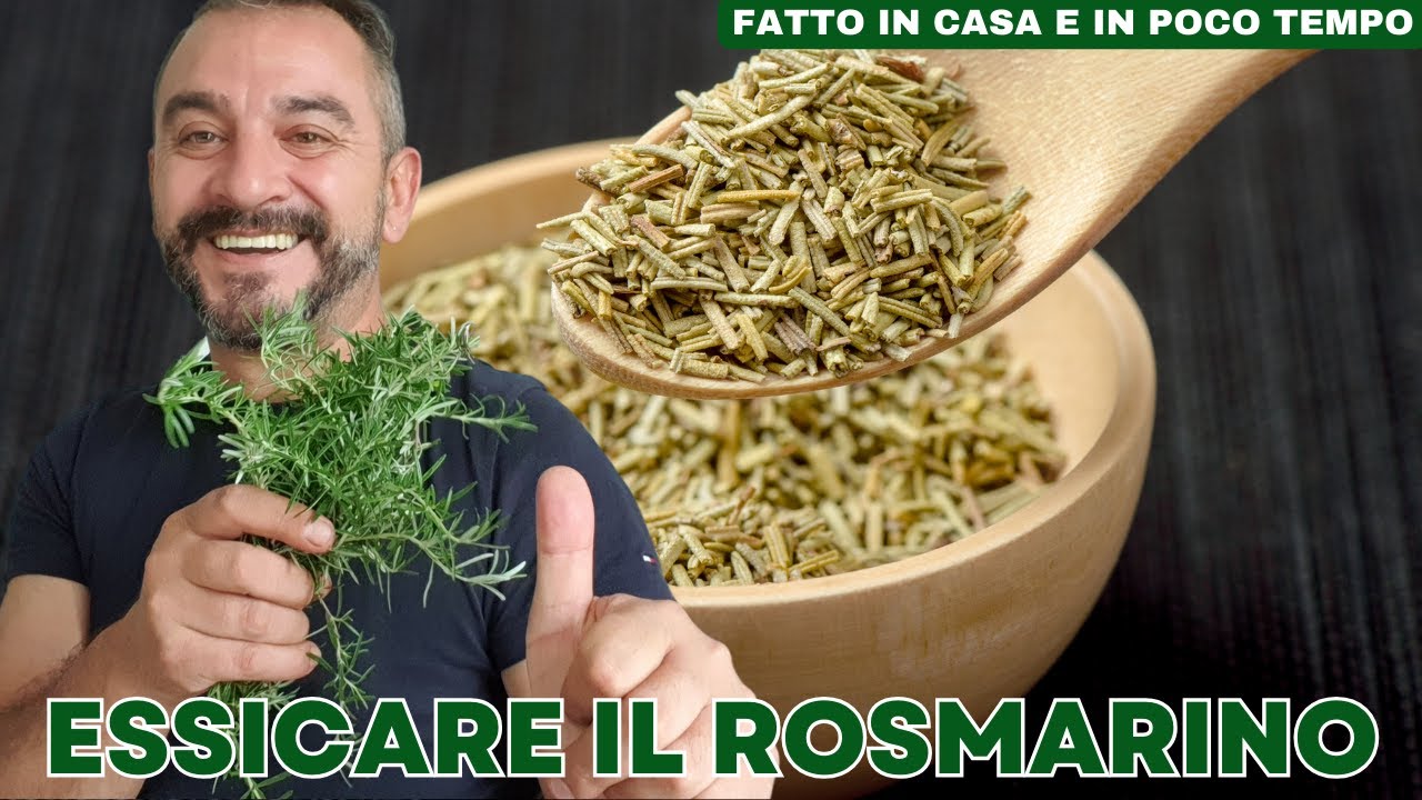 Rosmarino Essiccato in casa: Scopri il Segreto della Friggitrice ad Aria