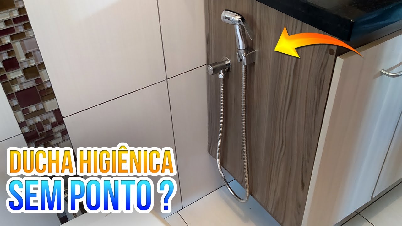 COMO INSTALAR DUCHA HIGIÊNICA E ADAPTAR SEM QUEBRAR A PAREDE (Passo a Passo)