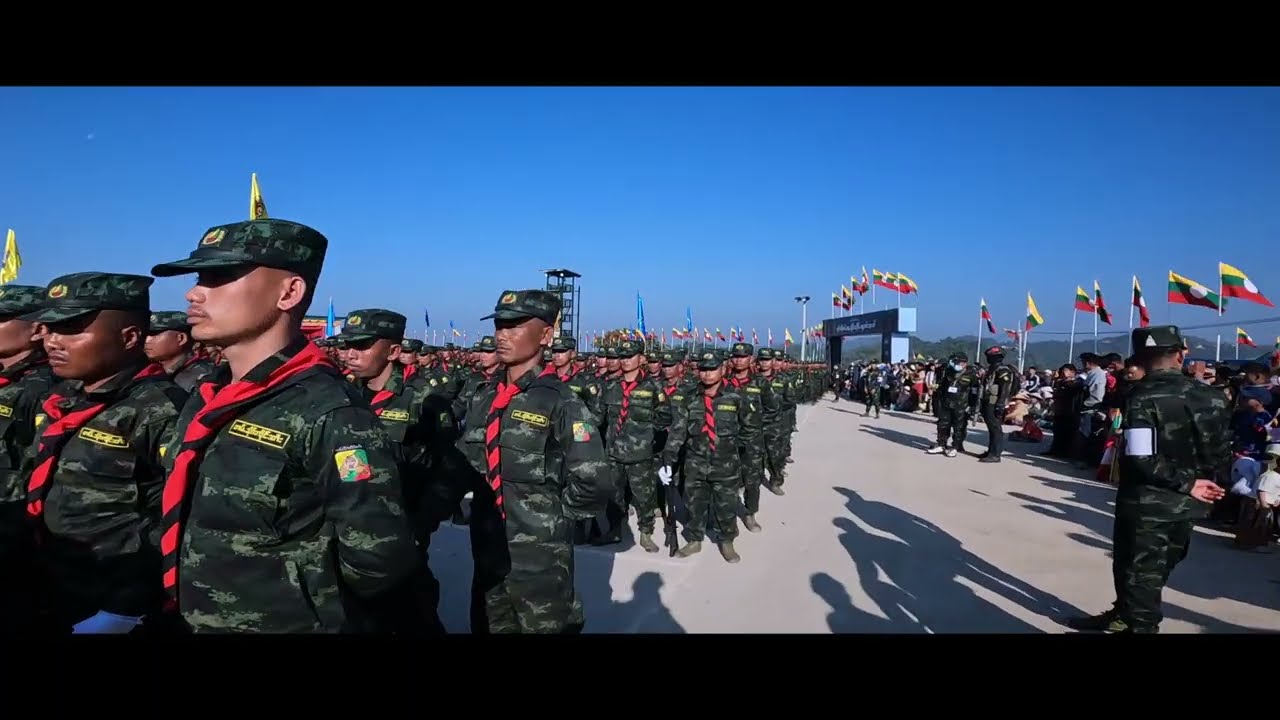 Shan State Army Parade Highlights 