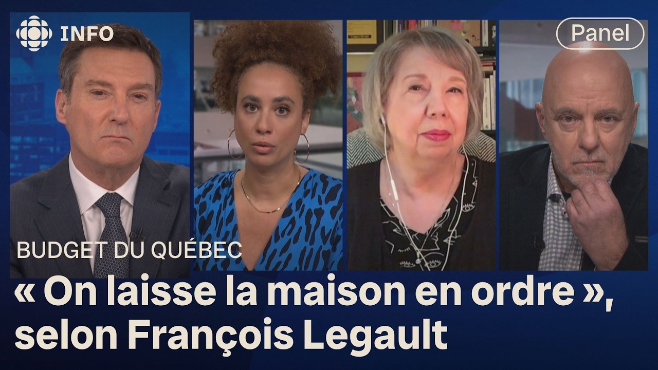 Budget du Québec : l'opinion d'Emilie Nicolas, de Josée Legault et de Christian Dufour