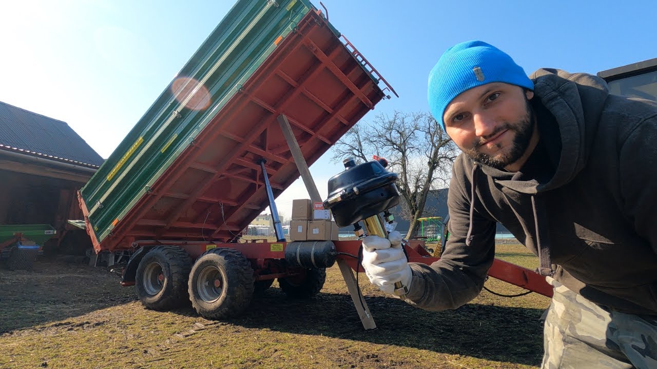 Jak zrobić hamulce Hydrauliczno-Pneumatyczne w przyczepie ?           Bardzo prosto ! ;)