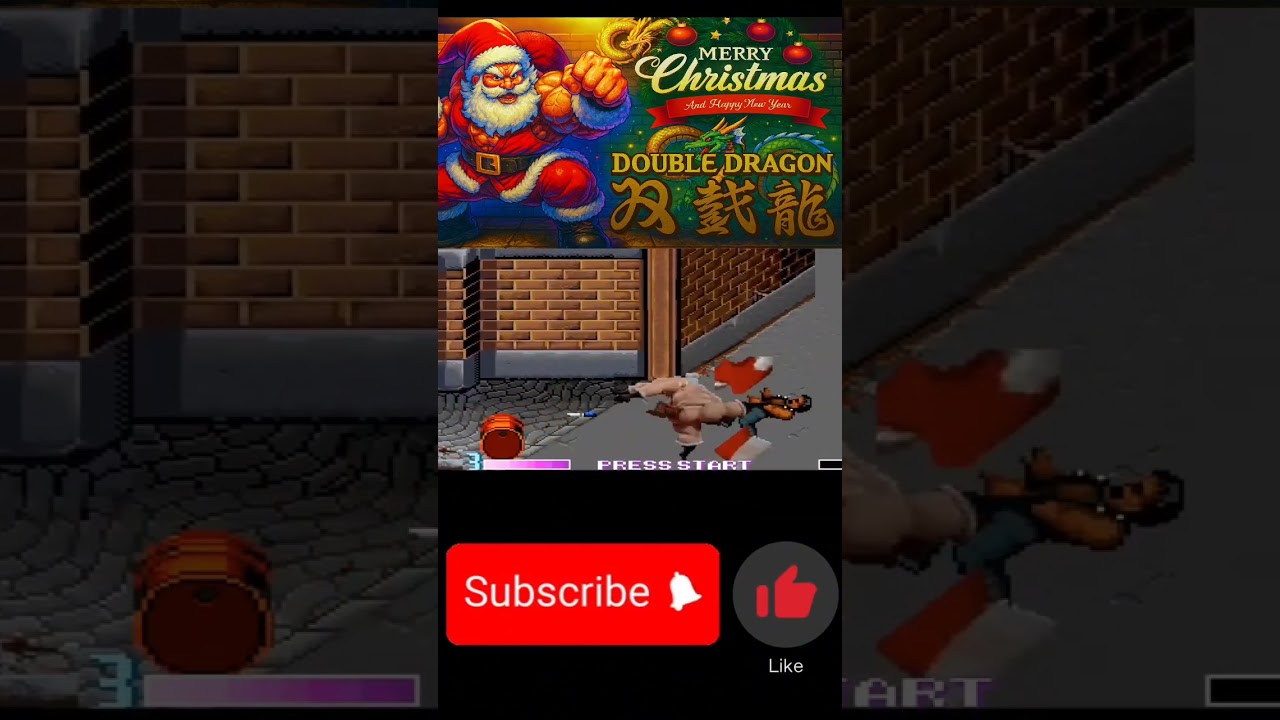 SAnTa cLAuS UNLEASHED: The Ultimate Double Dragon Battle! 🎅🔥 | EPIC Showdown 