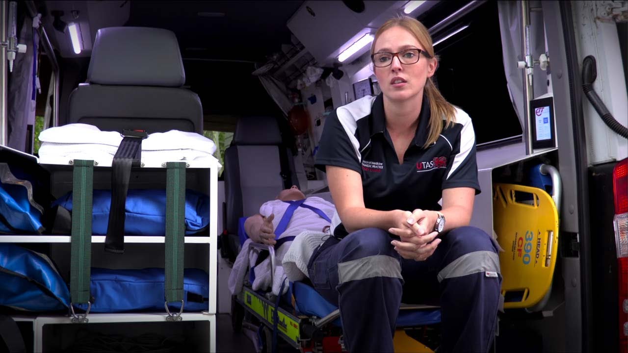 How do you train to be a paramedic? | University of Tasmania