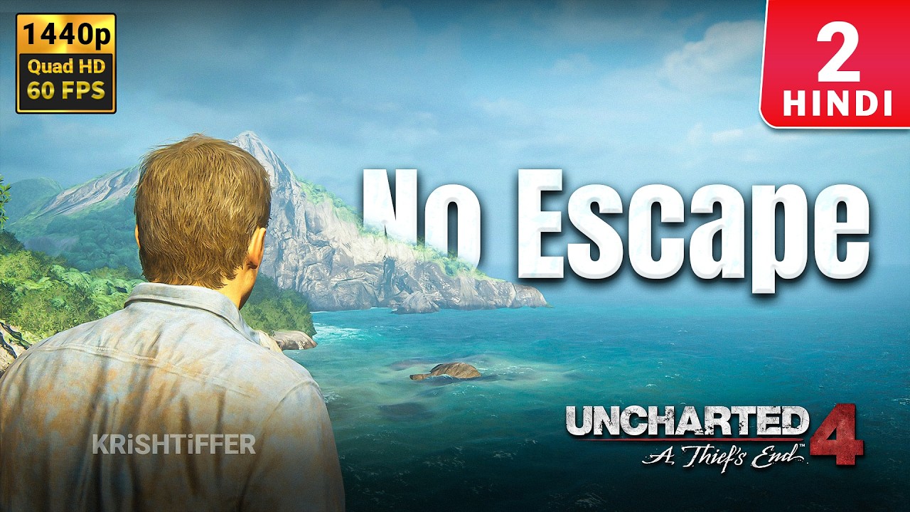 PRISON BREAK! The Secret of Saint Dismas | Uncharted 4 PC Part 2 (Hindi Walkthrough)